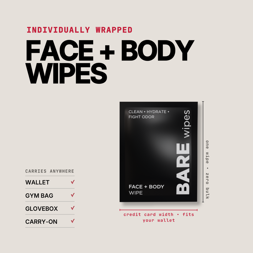 Bare Wipes 3 Pack (90 Wipes)