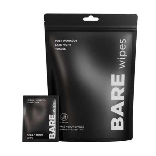 BARE wipes - Single Pack (20 Wipes)
