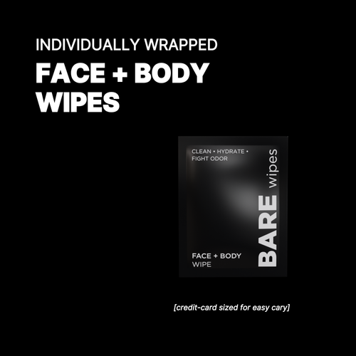 BARE wipes - Single Pack (20 Wipes)