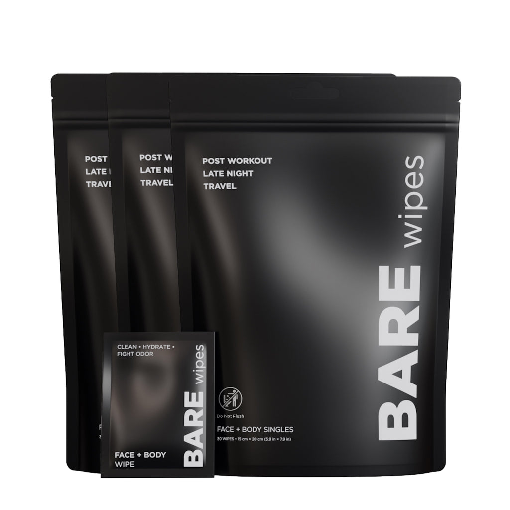 Bare Wipes 3 Pack (90 Wipes)