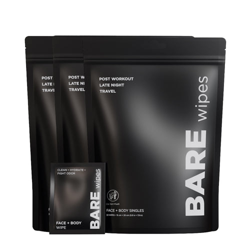 Bare Wipes 3 Pack (90 Wipes)